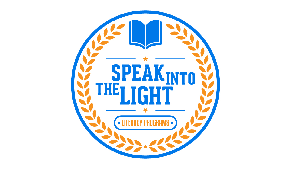 Speak Into the Light Literacy program logo