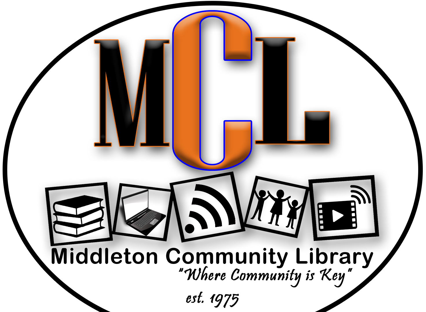 Middleton Community Library logo