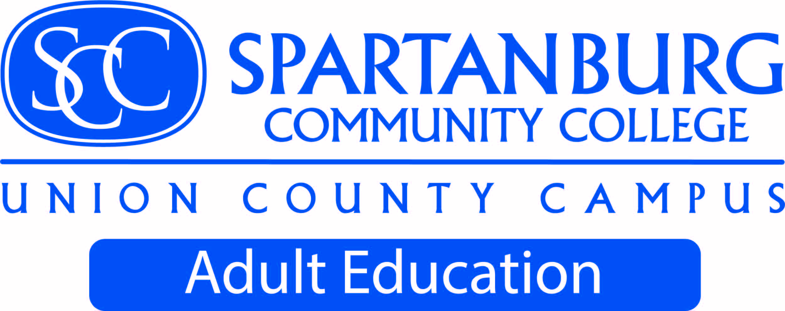 Spartanburg Community College Union County Adult Education logo