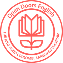 Open Doors English logo