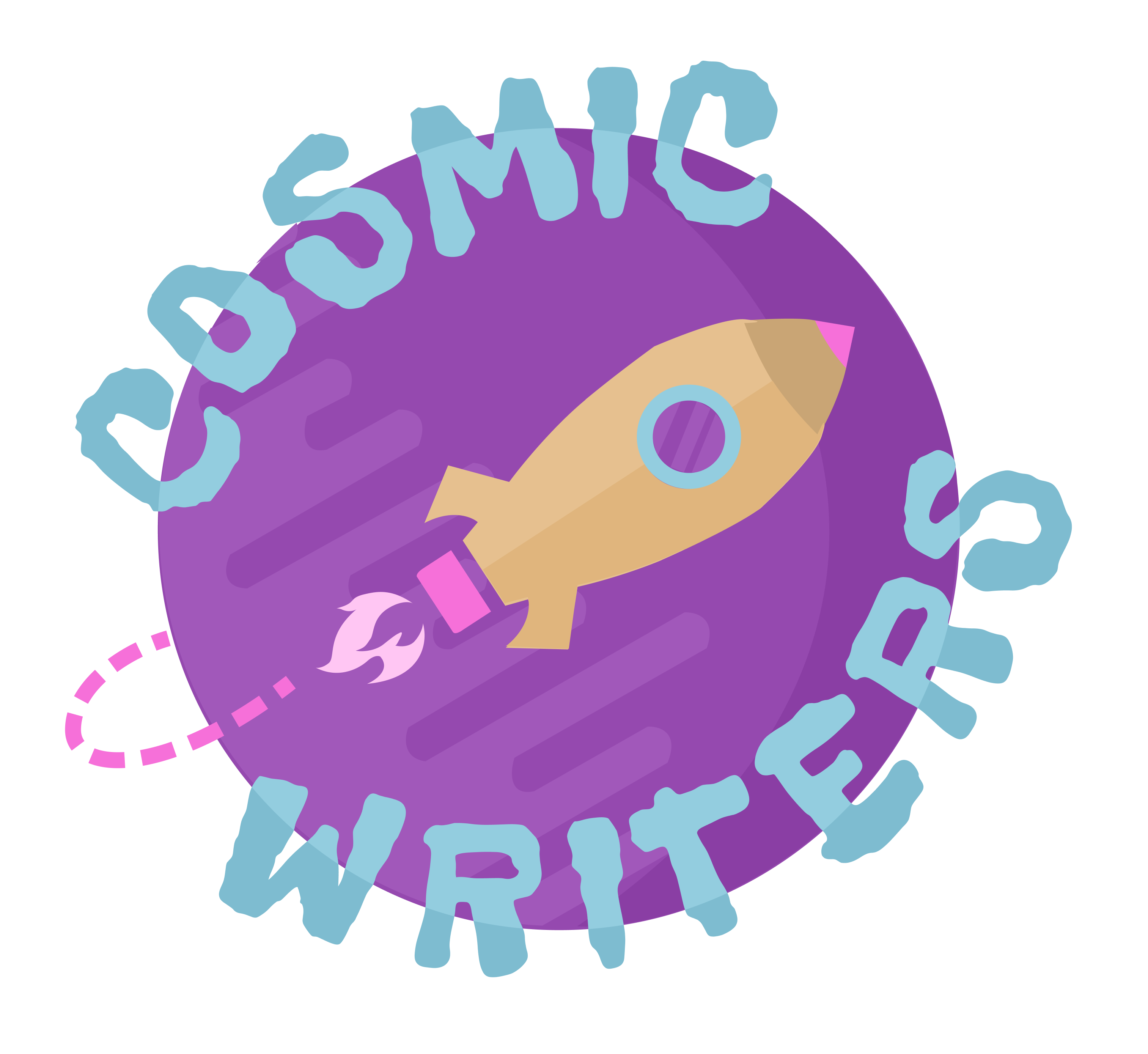 Cosmic Writers logo